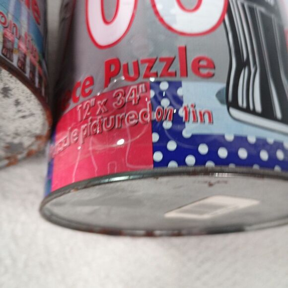 2 Sealed Coca-Cola 700 Pc Puzzle Tins Polar Bear & World Map Vintage Lot - Picture 10 of 11